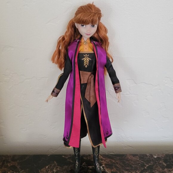 NEW Anna Frozen Disney Store Princess Doll - Picture 1 of 5